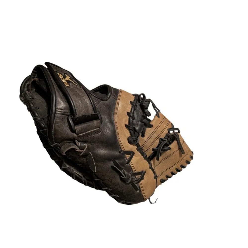 Mizuno GXF-101 1st Base Glove Mitt  Right Hand Throw RHT Full Grain Leather‎